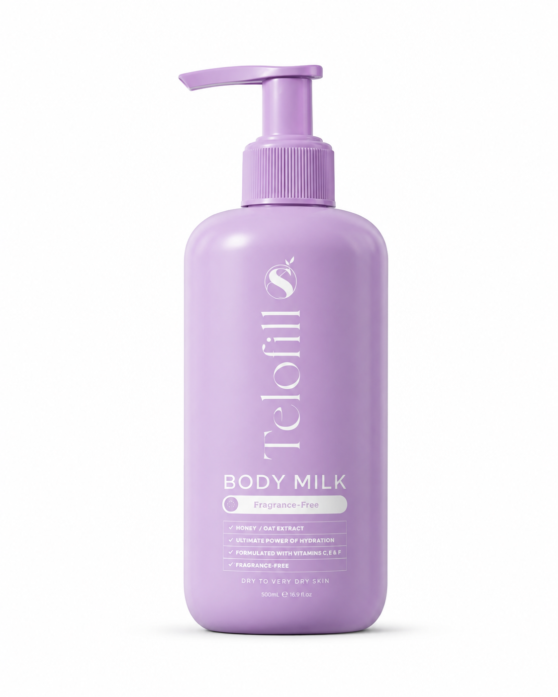 Telofill Body Milk Fragrance Free300ml