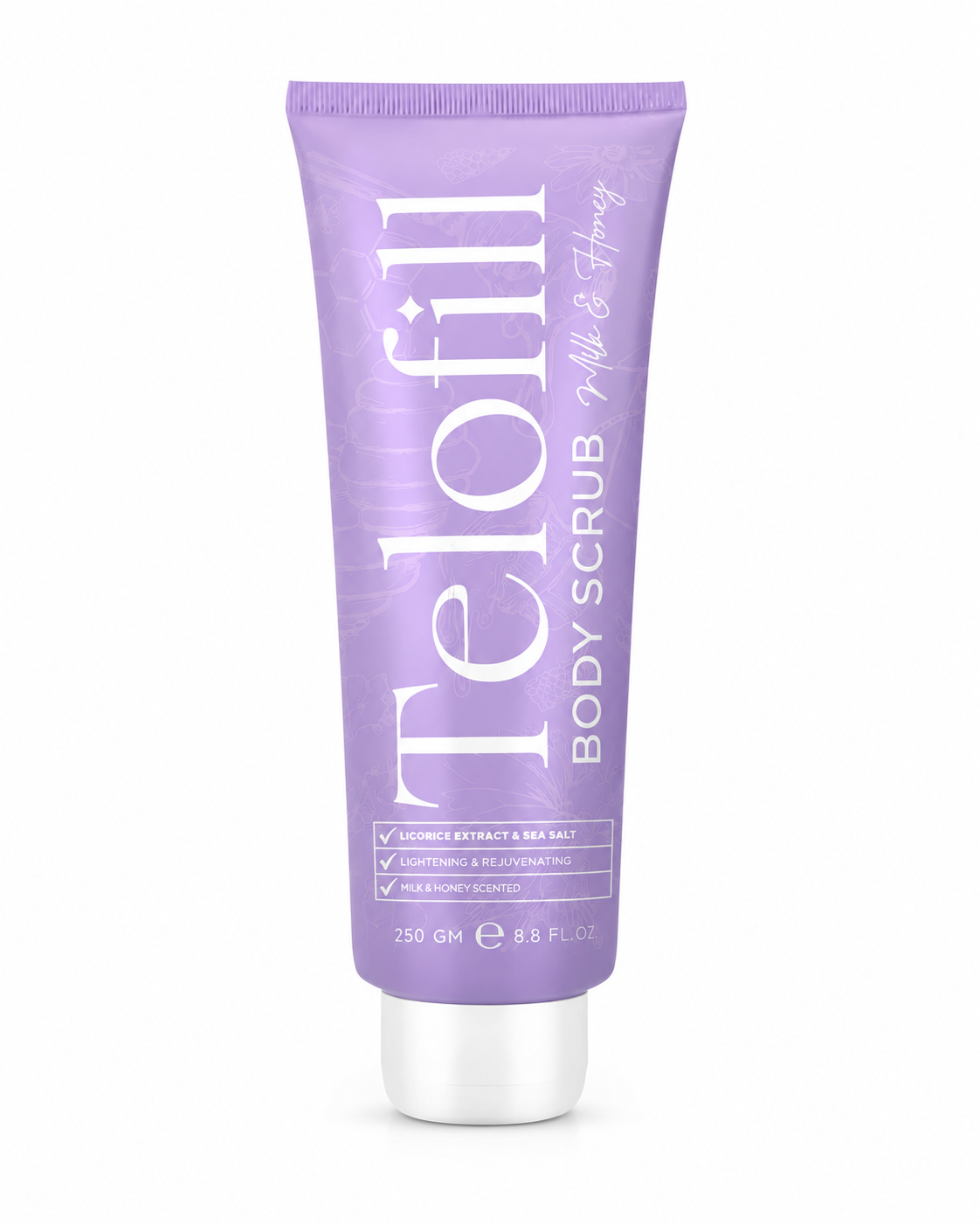 Telofill Milk and Honey Body Scrub250gm
