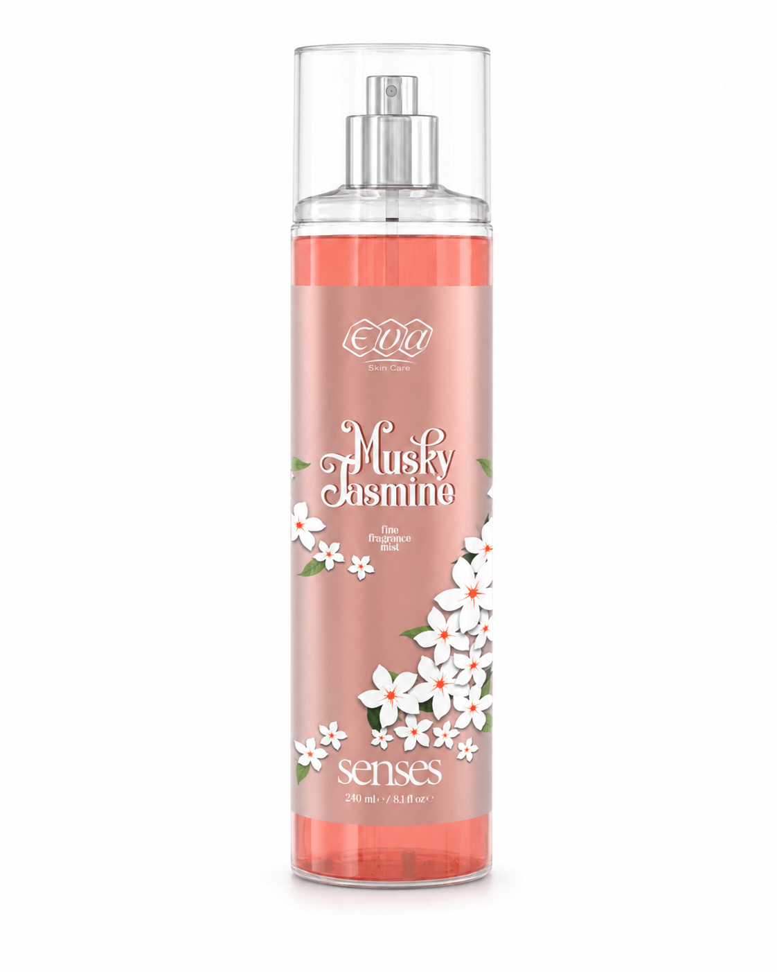Eva Skin Care Senses Body Splash Musky Jasmine 240ml
