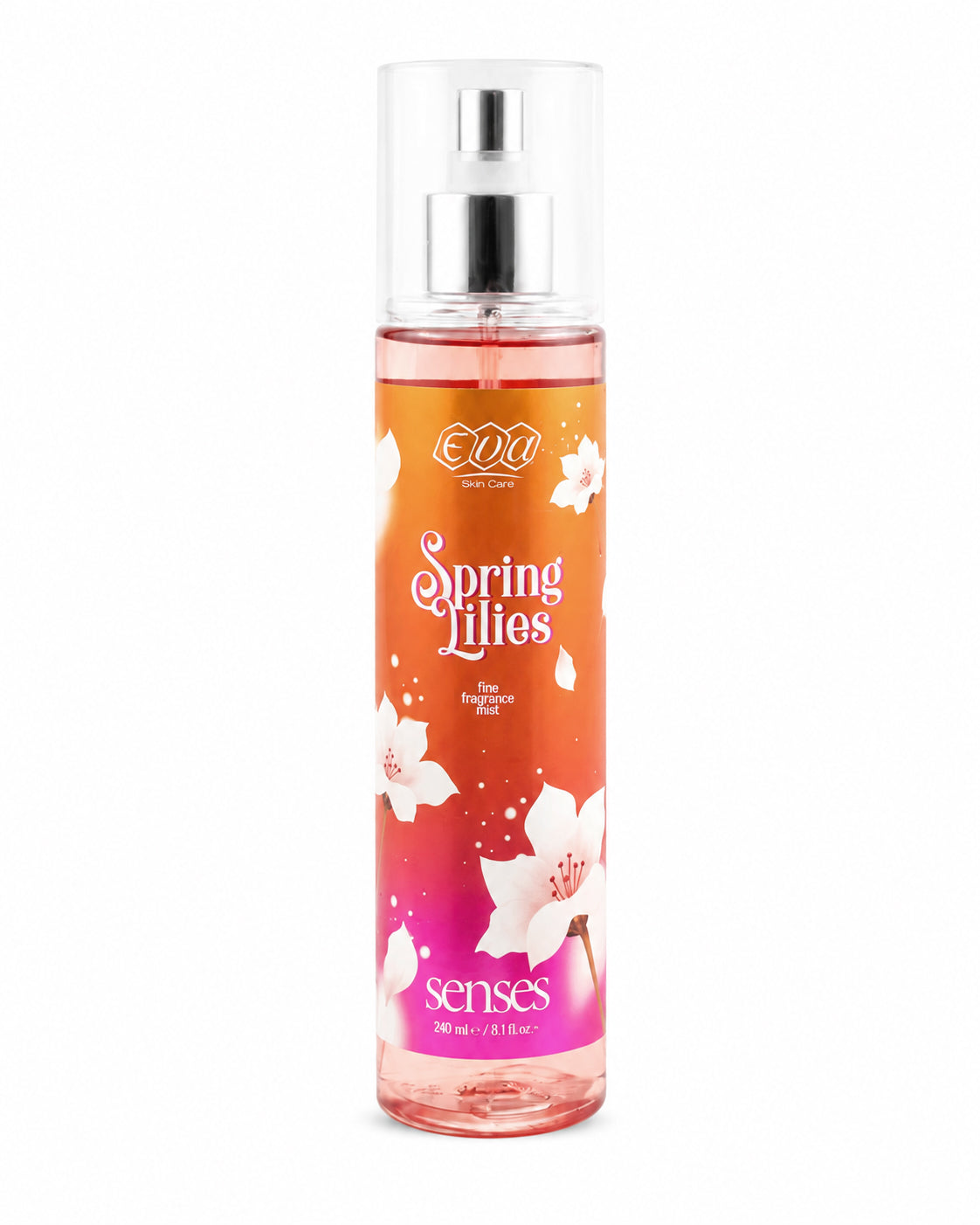 Eva Skin Care Senses Body Splash Spring Lilies 240ml