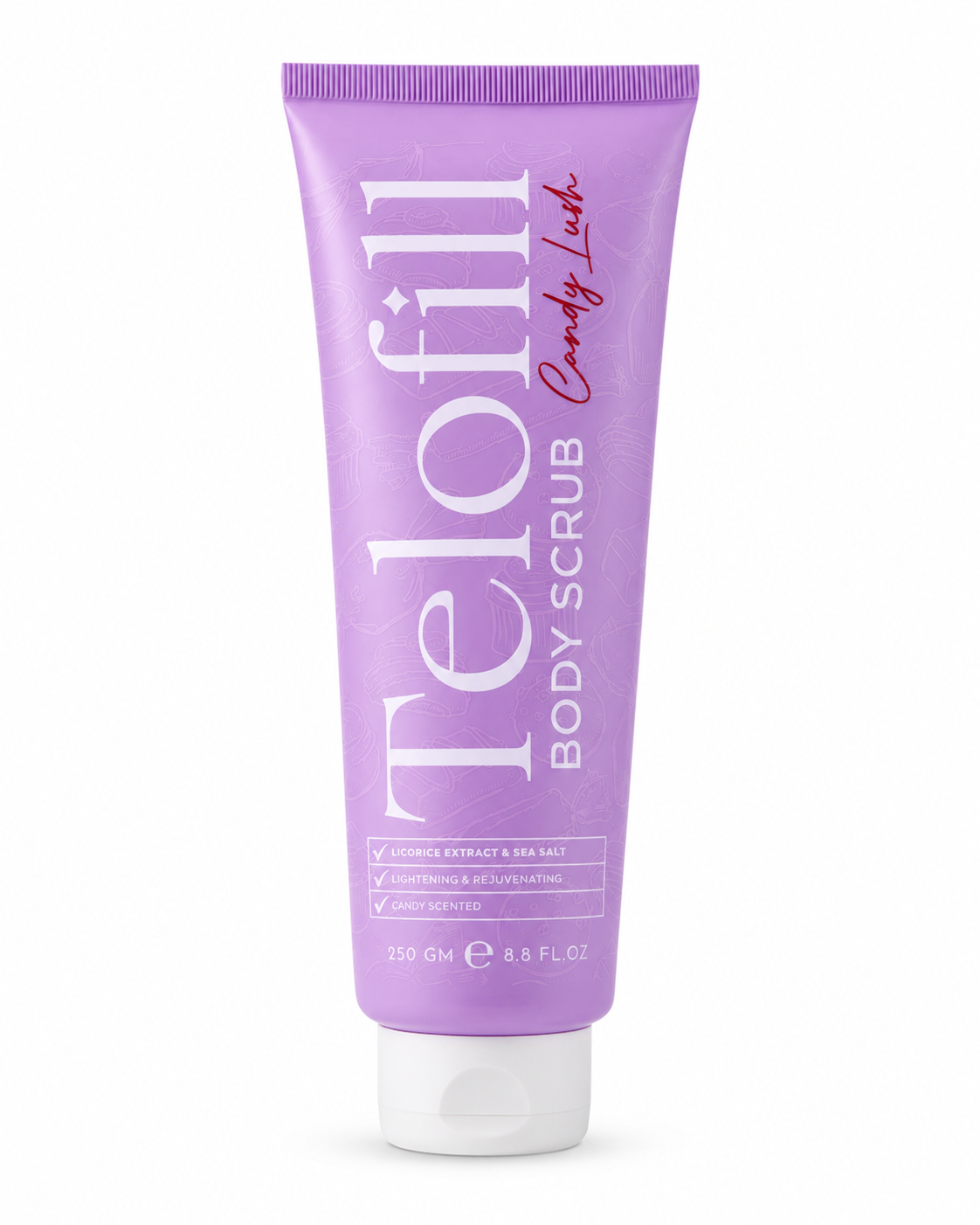 Telofill Candy Lush Body Scrub250gm